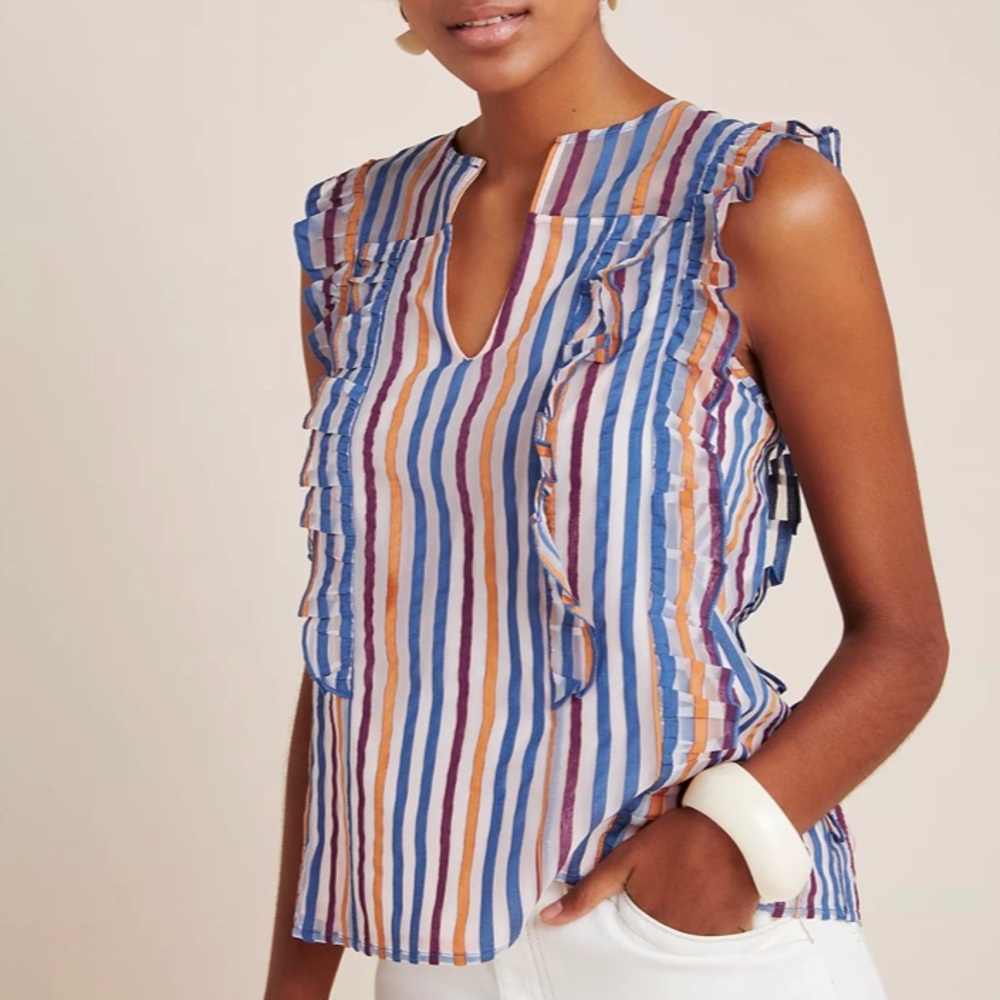 NWT Maeve by Anthropologie sz16 Elisabetta blouse